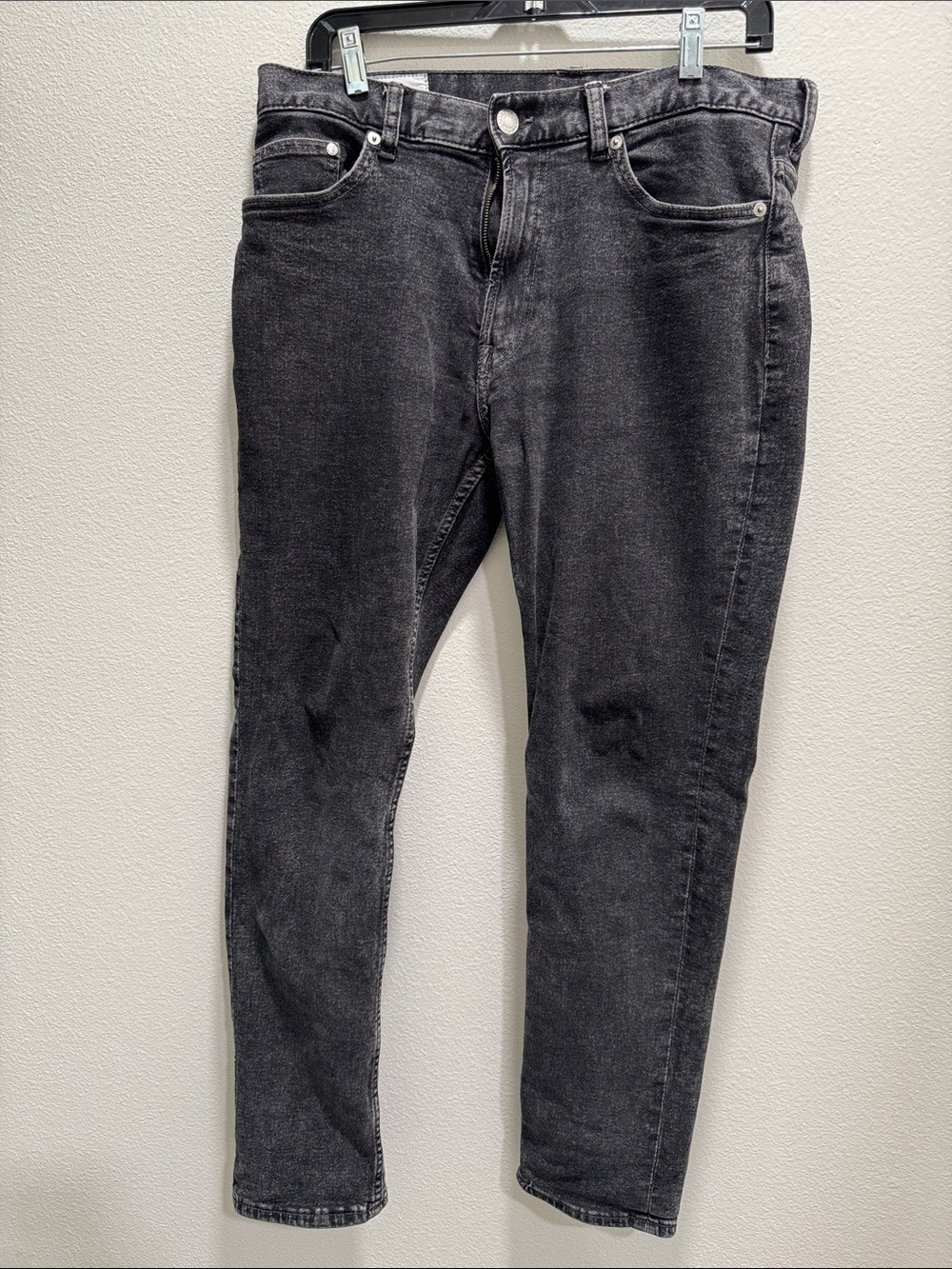 Black Washed Slim Jeans